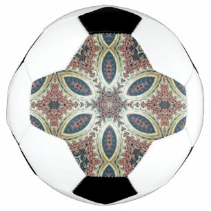 Celestial Petals of Infinity Soccer Ball