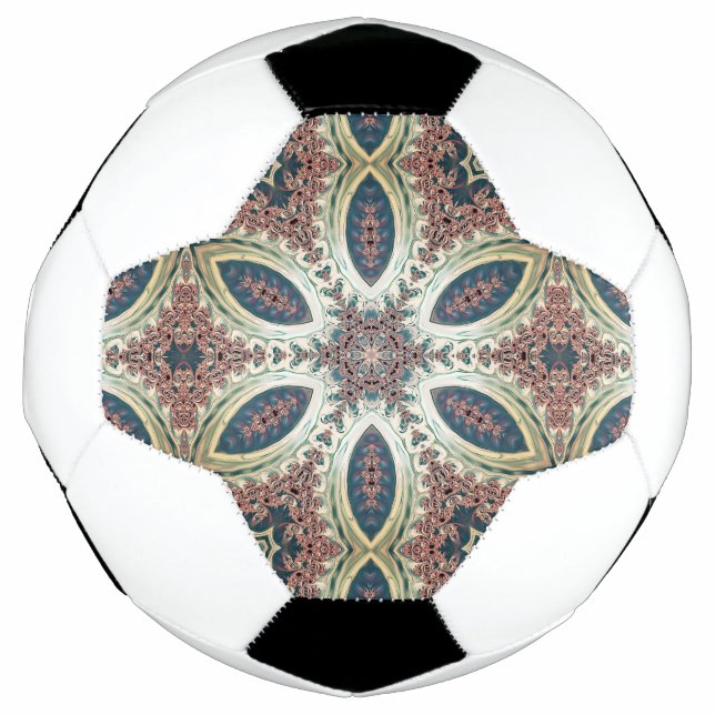 Celestial Petals of Infinity Soccer Ball (Front)