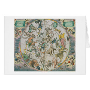 Celestial Planisphere Showing the Signs of the Zod