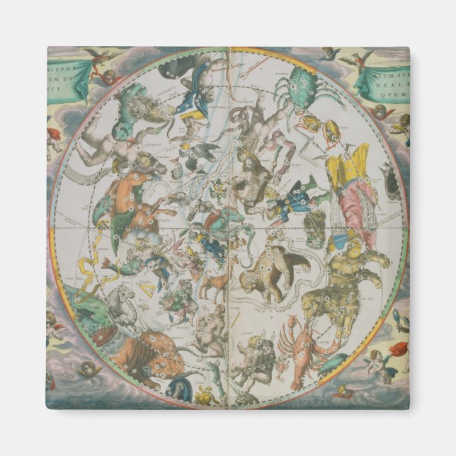 Celestial Planisphere Showing the Signs of the Zod Magnet (Front)