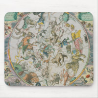 Celestial Planisphere Showing the Signs of the Zod