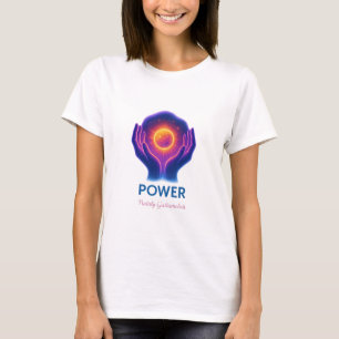 Celestial Power — Cosmic Energy Design T-Shirt