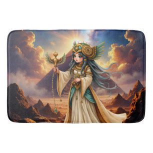 Celestial Priestess of the Golden Pyramid. Bath Mat
