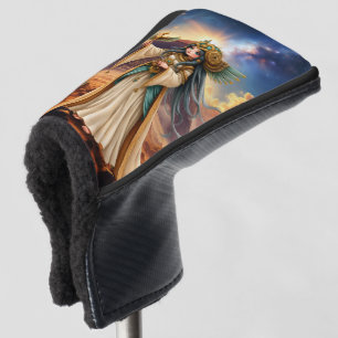 Celestial Priestess of the Golden Pyramid. Golf Head Cover