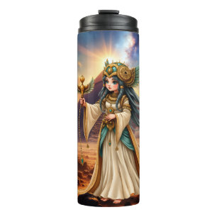 Celestial Priestess of the Golden Pyramid. Thermal Tumbler