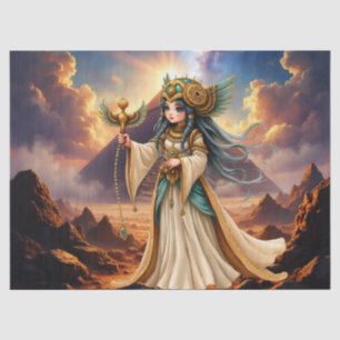 Celestial Priestess of the Golden Pyramid. Tissue Paper