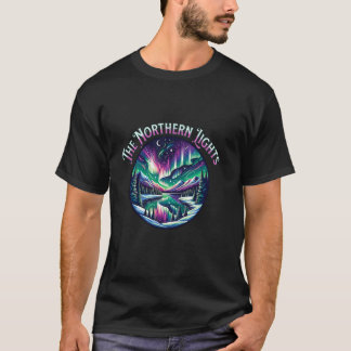 Celestial Pulse The Northern Lights Collection T-Shirt