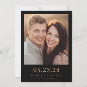 Celestial Romance Wedding Save The Date