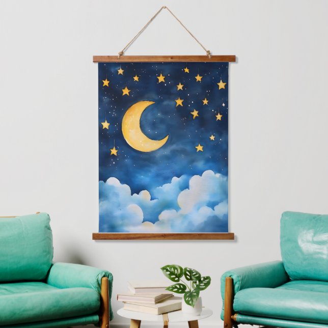 Celestial Serenity Hanging Tapestry (Living Room)