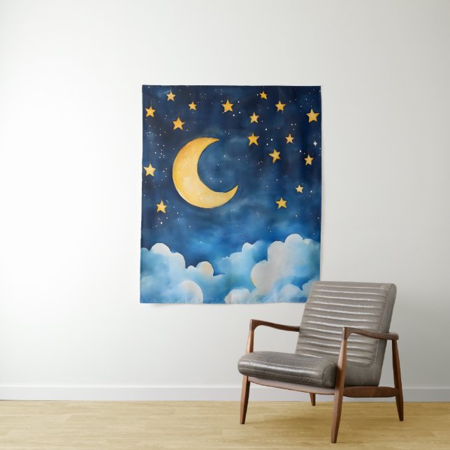 Celestial Serenity Tapestry (In Situ)