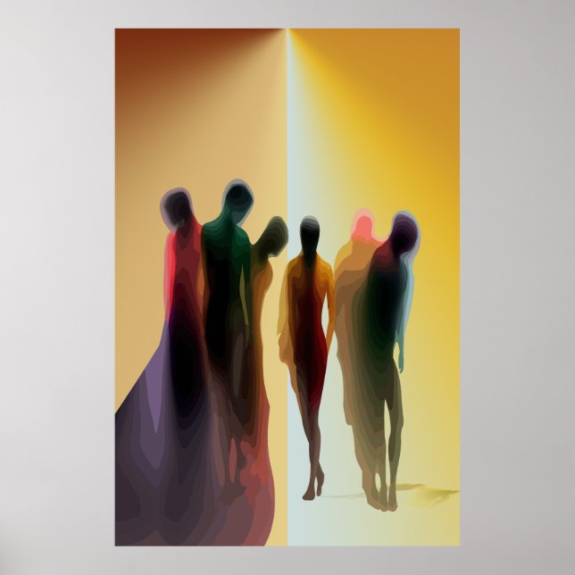 Celestial Shadows: A Soulful Celebration Poster (Front)