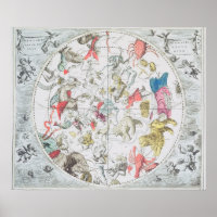 Celestial Showing the Signs of the Zodiac