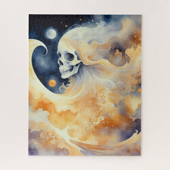 Celestial Skull  Jigsaw Puzzle (Vertical)