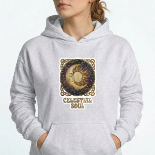 Celestial Soul Spiritual Pullover Hoodie
