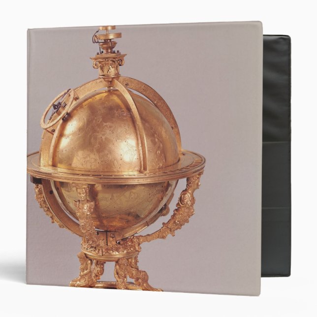 Celestial sphere, c.1580 binder (Front/Inside)