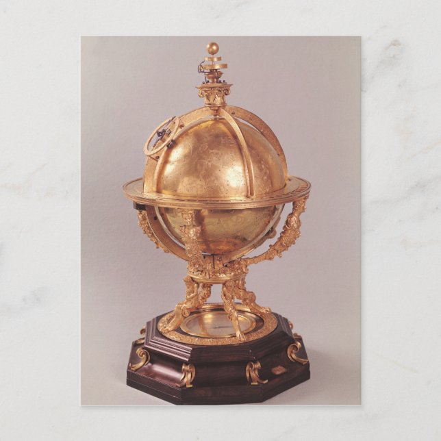 Celestial sphere, c.1580 postcard (Front)