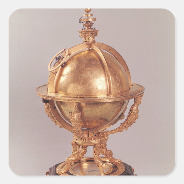 Celestial sphere, c.1580 square sticker (Front)