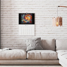 Celestial Spiritual Vibrant Calendar