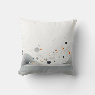🌑 Celestial Splatter Throw Pillow 🎨