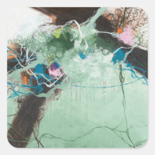 Celestial Square Sticker