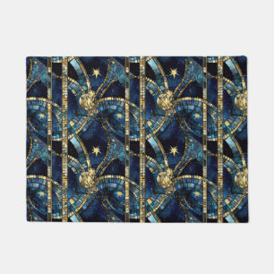 Celestial Stained Glass Doormat