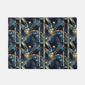 Celestial Stained Glass Doormat