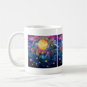 Celestial Stained Glass Mug
