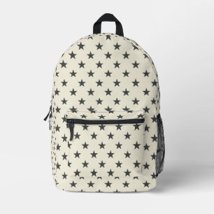 Celestial Star Pattern Printed Backpack