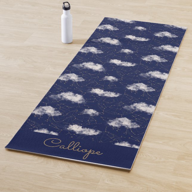 Celestial Starry Sky Constellation  Yoga Mat (In Situ)