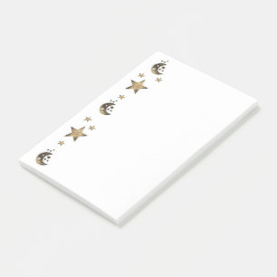Celestial Stars and Moons Post-it Notes