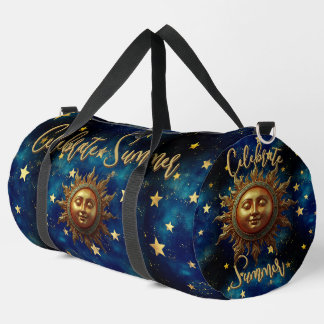 Celestial Summer Celebrate Summer Duffle Bag