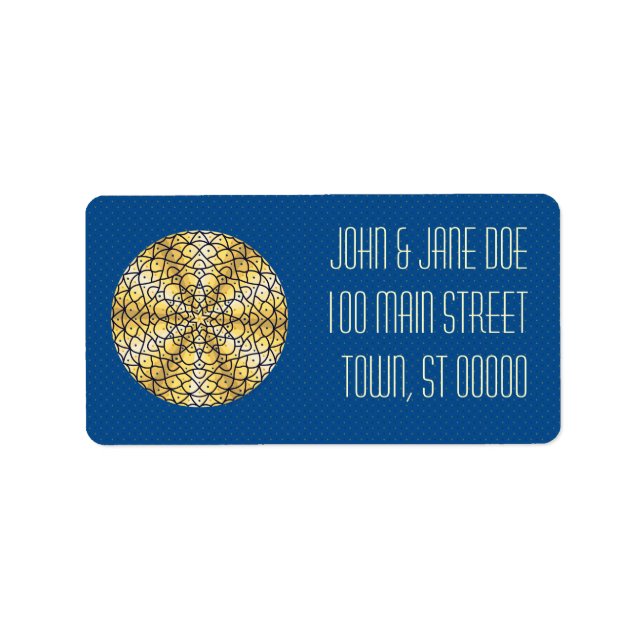 Celestial Sun Address Label (Front)