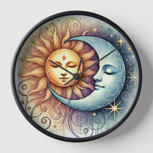Celestial Sun and Moon Clock
