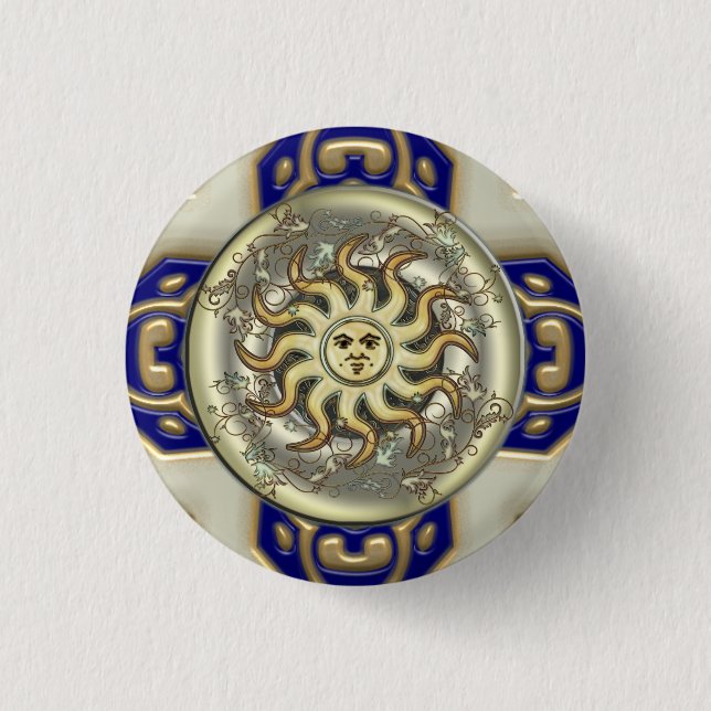 Celestial Sun Buttons (Front)