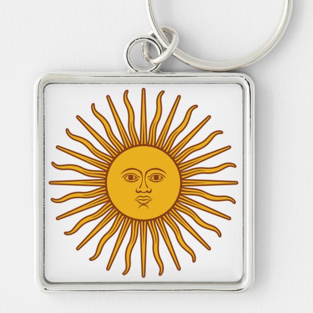 Celestial Sun Keychain (Front)