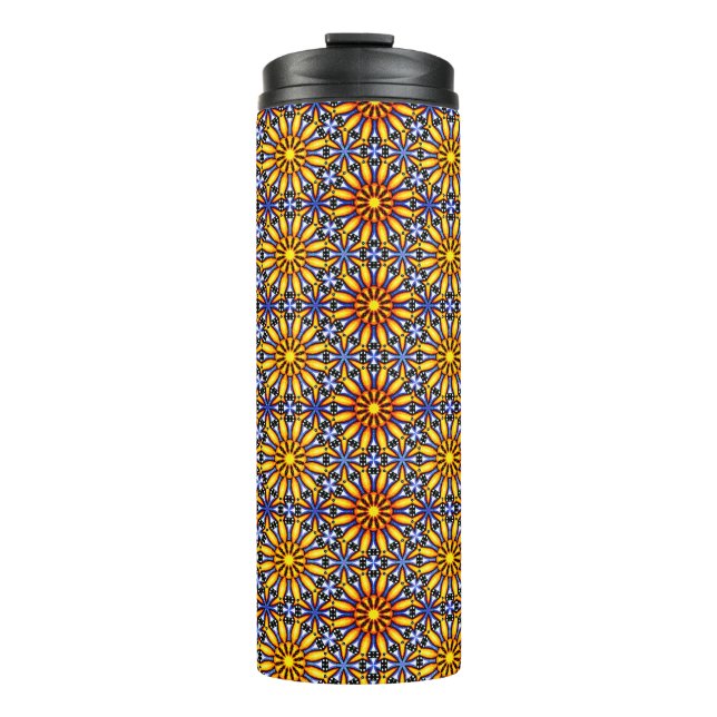 Celestial Sun Mandala  Thermal Tumbler (Front)