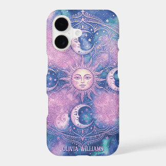 Celestial Sun & Moon Mandala Galaxy Nebula