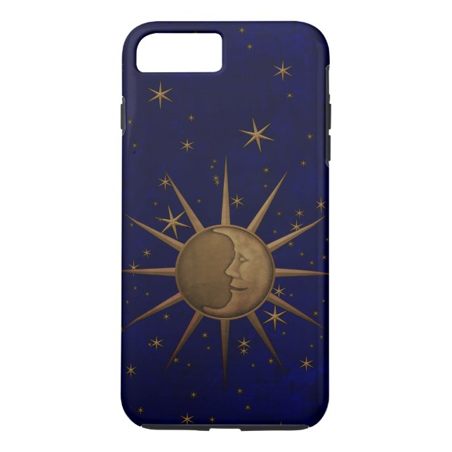 Celestial Sun Moon Starry Night Case-Mate iPhone Case (Back)