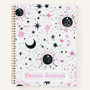 Celestial Sun Moon Stars Dream Journal