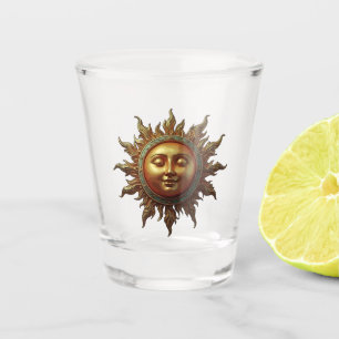 Celestial Sun  Shot Glass