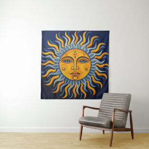 Celestial Sun Tapestry
