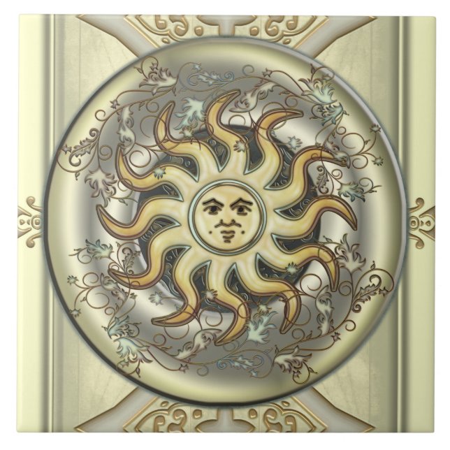 Celestial Sun Tile (Front)