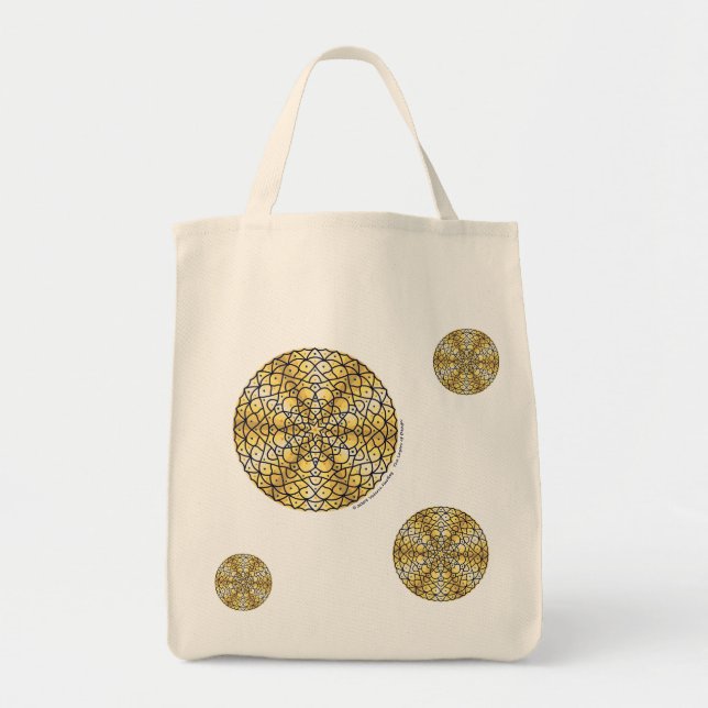 Celestial Sun Tote Bag (Front)