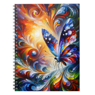 Celestial Swirl Butterfly Notebook
