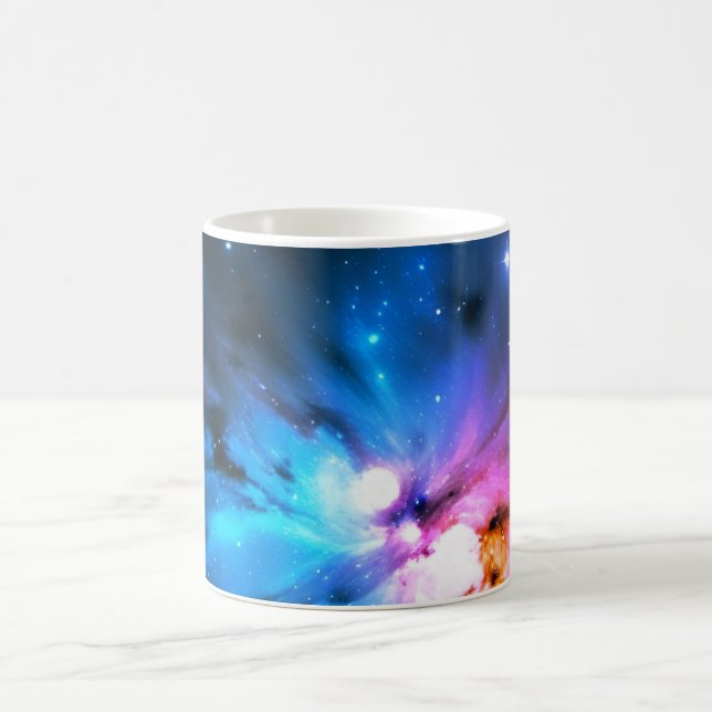 Celestial Swirls of Stars Coffee Mug (Center)