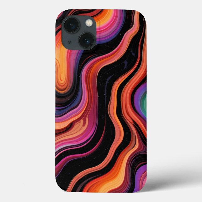 Celestial Swirls Phone Case (Back)