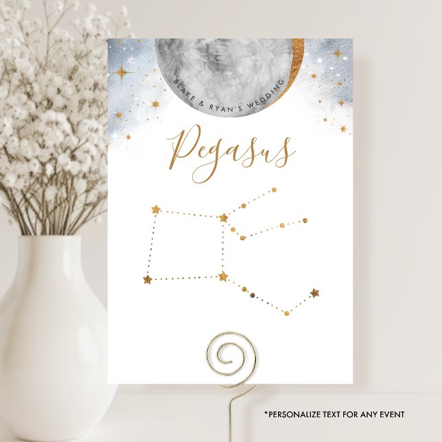Celestial Table Number, Pegasus Constellation (Creator Uploaded)