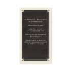 Celestial Tarot Bridal hair Black Business card