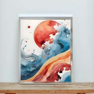 Celestial Tides Photo Print
