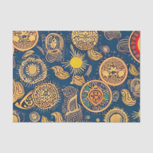 Celestial  tissue paper